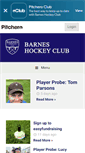 Mobile Screenshot of barneshockeyclub.co.uk